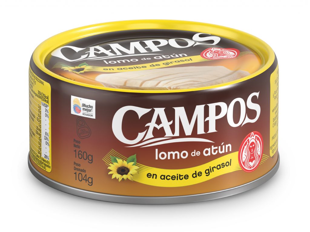 ATUN GIRASOL CAMPOS LOMITOS 160GR
