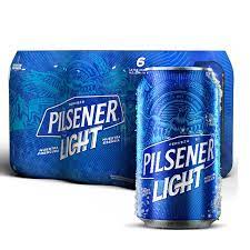 CERVEZA PILSENER LIGTH AZUL LATA 355ML SIXPACK