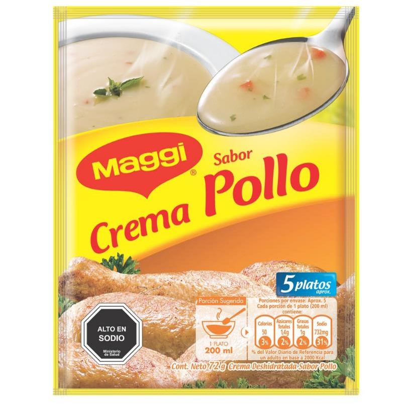 CREMA DE POLLO MAGGI 72GR