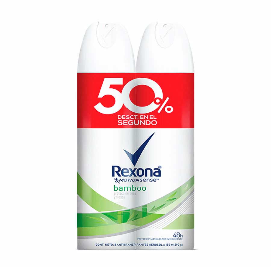 DESOD REXONA AER BAMBOOx150MLx2