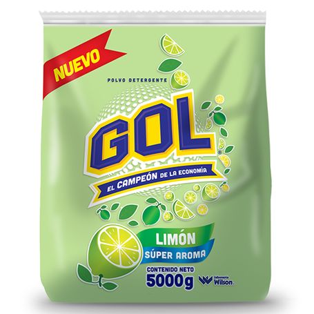 DETERGENTE POLVO GOL LIMON 5KG