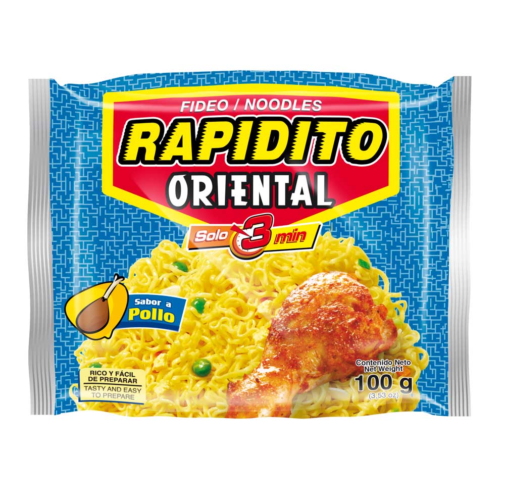 FIDEO RAPIDITO ORIENTAL POLLO FDA 