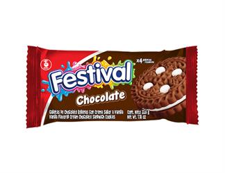GALLETA FESTIVAL CHOCOLATE 33.6GR