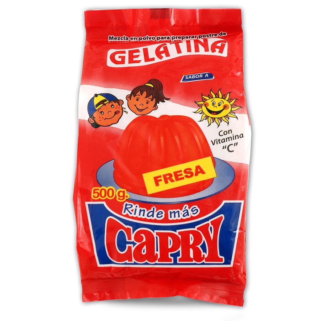 GELATINA CAPRI FRESA 500GR