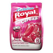 GELATINA ROYAL CEREZA 400GR