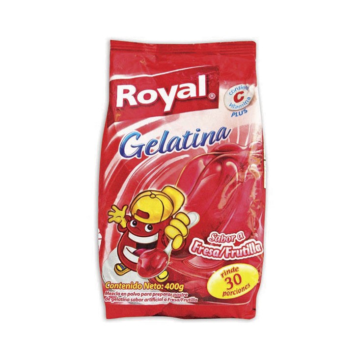GELATINA ROYAL FRESA 400GR
