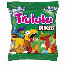 GOMITAS TRULULU DINOS 90GR 
