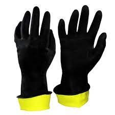 GUANTES FINE BICOLOR TALLA 9
