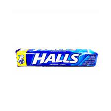HALLS BARRA MENTOL Y EUCALIPTO 25.2GR