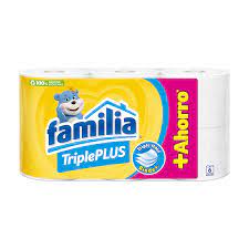 PAPEL HIGIENICO FAMILIA TRIPLEPLUS X6