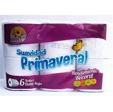 PAPEL HIGIENICO PRIMAVERAL X6