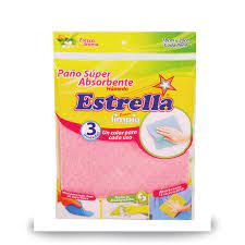 PAÑO SUPER ABSORBENTE ESTRELLA X3