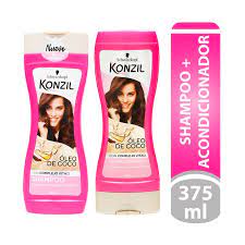 SHAMPOO KONZIL OLEO DE COCO 375ML + ACOND 200ML