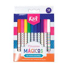 MARCADORES KIUT MAGICOS X12