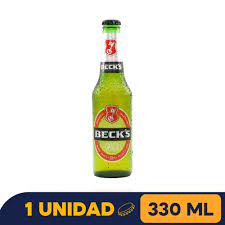 CERVEZA BECKS BOTELLA 330ML X1