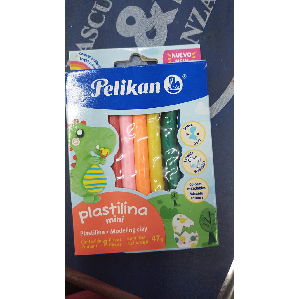 PLASTILINA PELIKAN CORTA X9