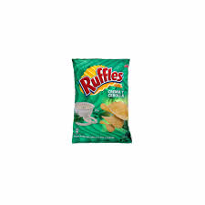 PAPAS RUFFLES CREMA Y CEBOLLA 18GR
