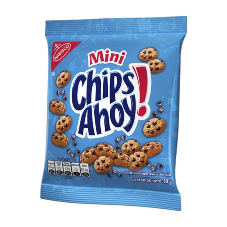 GALLETA MINICHIPS AHOY 50GR