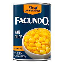 MAIZ DULCE LATA FACUNDO 150GR 