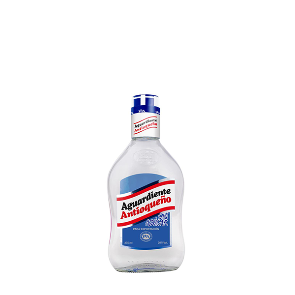 AGUARDIENTE ANTIOQUEÑO SIN AZUCAR 375ML