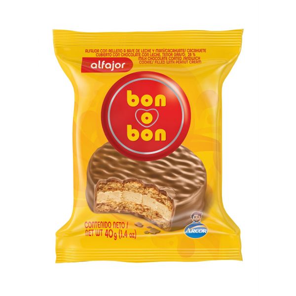 ALFAJOR BON O BON 40GR