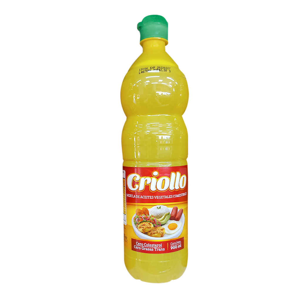 ACEITE CRIOLLO BOTELLA 750ML