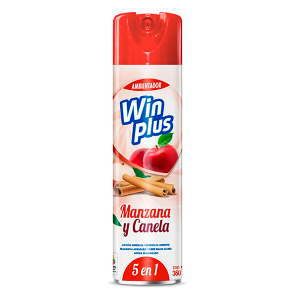 AMBIENTAL WINPLUS SPRAY MANZANA Y CANELA 360ML