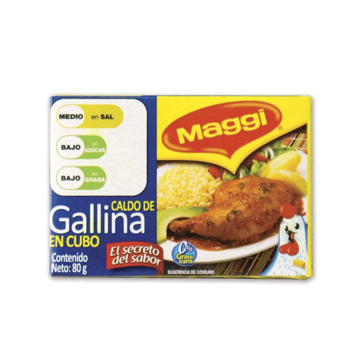 CALDO DE GALLINA  MAGGI 80GR