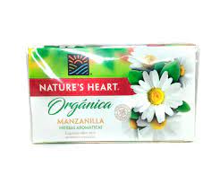 AROMATICA NATURES HEART MANZANILLA ORGANICA X20