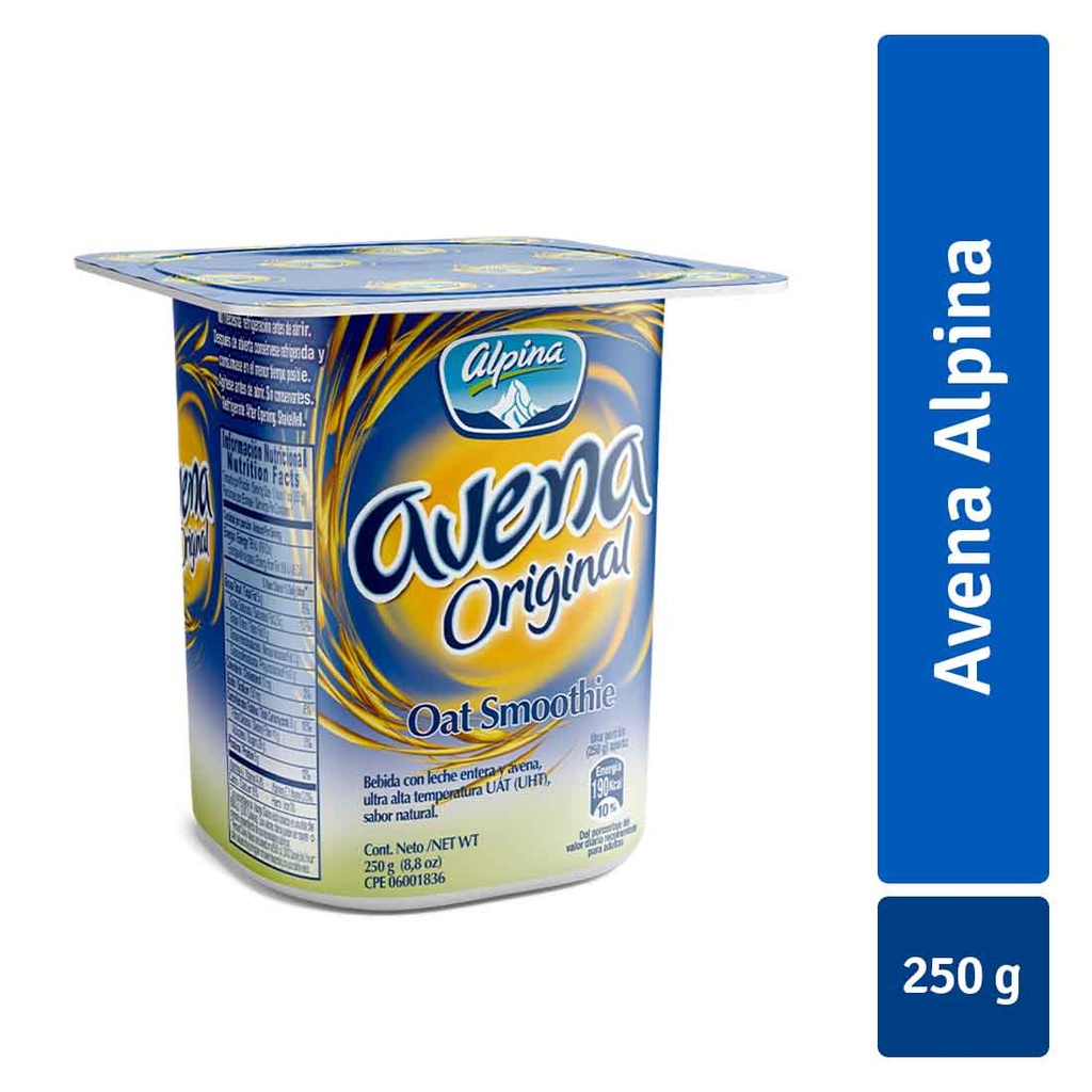 AVENA ALPINA ORIGINAL VASO 250GR 