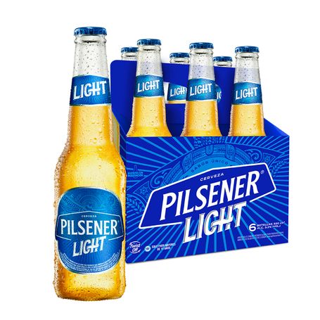 CERVEZA PILSENER LIGHT BOTELLA SIXPACK