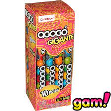 CHICLE AGOGO TUTI FRUTI TIRA X10