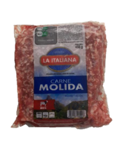 CARNE MOLIDA DE RES LA ITALIANA 450GR