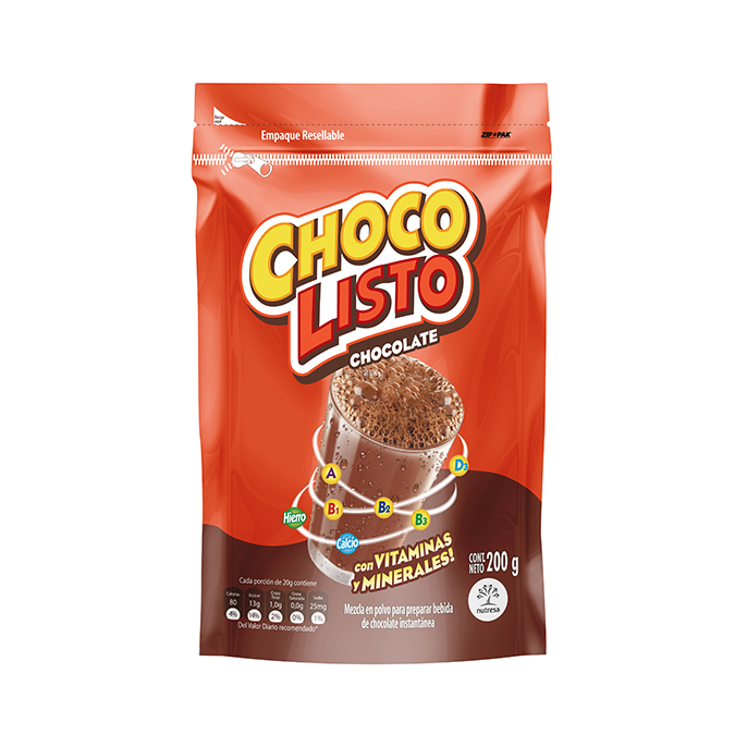 CHOCOLISTO DOYPACK 140GR