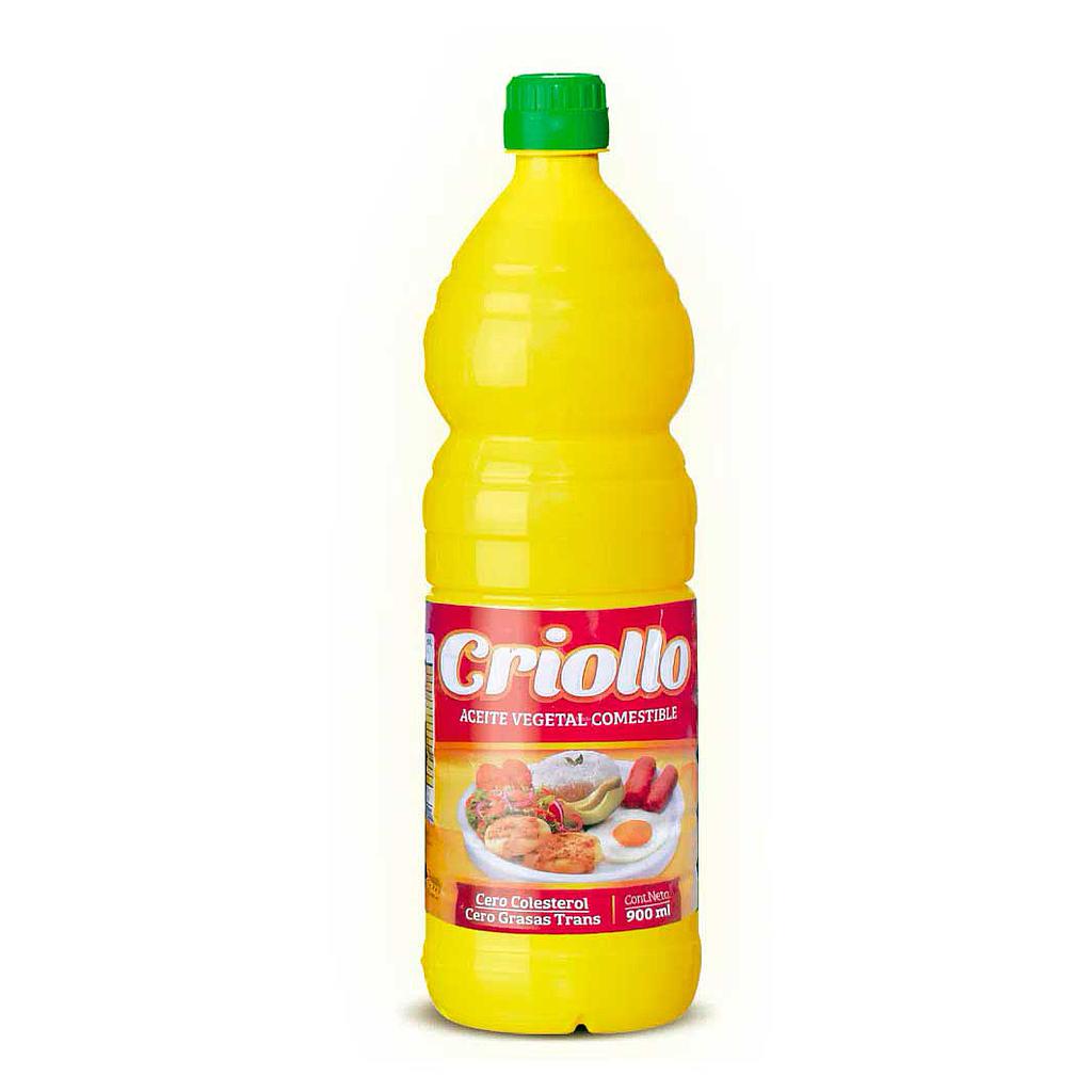 ACEITE CRIOLLO BOTELLA 900ML