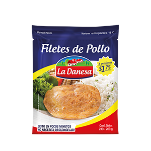 FILETE DE POLLO LA DANESA 240-280GR