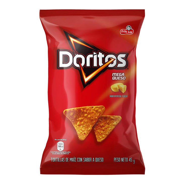 DORITOS MEGA QUESO 45GR