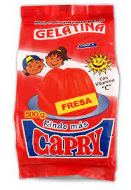 GELATINA CAPRI FRAMBUESA 500GR
