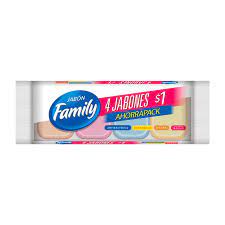 JABON FAMILY 300GR SURTIDO X4