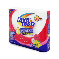 JABON LAVATODO FLORAL BICAR 240GR X2 