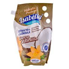 JABON LIQUIDO ISABELLA 1000ML DOYPACK COCO