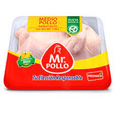 MEDIO POLLO BANDEJA MR POLLO 800-1250GR
