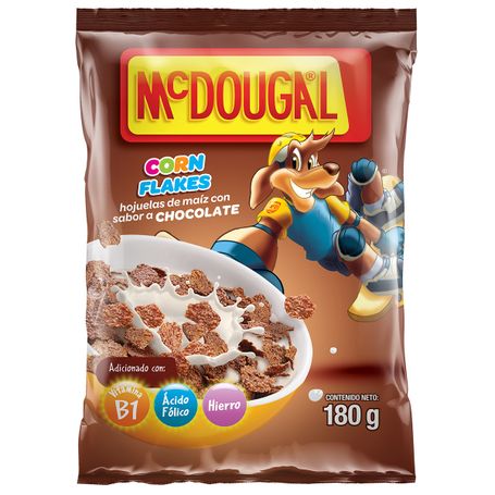 CEREAL MCDOUGAL CORNFLAKES CHOCOLATE 180GR