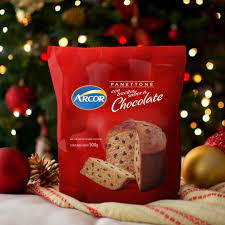 PANETON ARCOR CON TROCITOS SABOR A CHOCOLATE 500GR