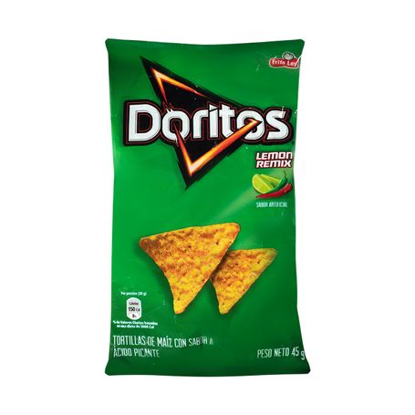 DORITOS PICANTE ACIDO LEMON REMIX 45GR