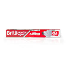PAPEL ALUMINIO BRILLIANT 8METROS
