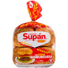 PAN SUPAN HAMBURGUESA 520G