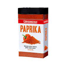 PAPRIKA FRASCO SAZONAS 65GR