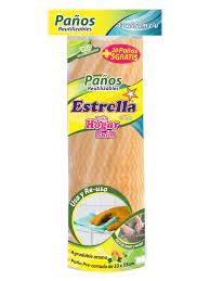 PAÑO HOGAR ESTRELLA ROLLO GRANDE X25