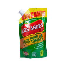 PURE DE TOMATE LOS ANDES DOYPACK 200GR